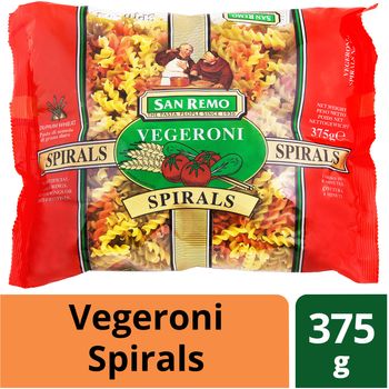 San Remo Pasta Vegeroni Spirals