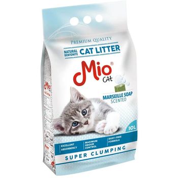Mio Cat Litter Marseille Scented Fine Grained 10l