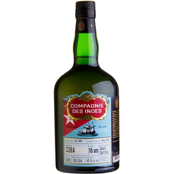 Compagnie des Indes Sancti Spiritus Cuba 18 Year Old Single Cask Rum