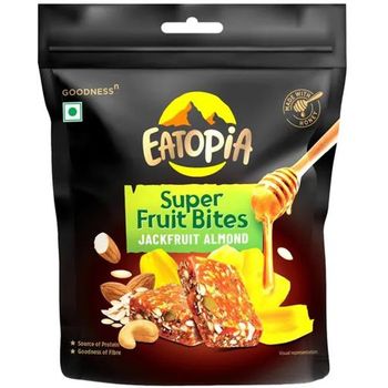 Eatopia Super Fruit Bites Jackfruit And Almond 60g