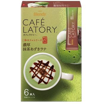 Ajinomoto Agf Blendy Cafe Latry Stick Rich Matcha Azuki Latte 67g