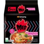 Samyang Mep Black Pepper Chicken Ramyeon 80g Pack 5