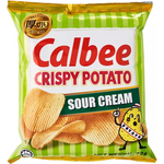 Calbee Crispy Potato Chips Sour Cream 72g