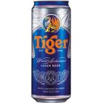 Tiger Lager Beer Can 490ml