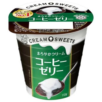 Snow Brand Megmilk Cream Sweets Coffee Jelly 110g