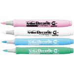 Artline Decorite Brush Marker Set EDF-F/4PSH1