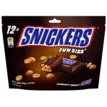 Snickers Chocolate Bar Funsize 12 x 20g