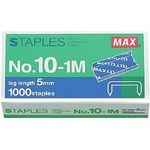 Max No.10-1M Staples (Pack of 5)