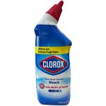 Clorox Toilet Bowl Cleaner With Bleach Rain Clean Scent 24oz Pack Of 12