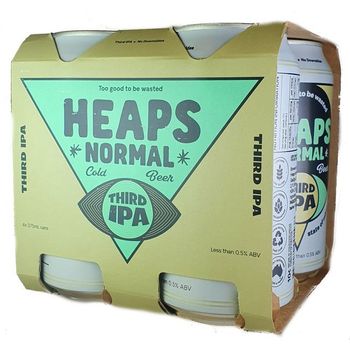 Heaps Normal Third IPA Non Alcoholic 4 x 375ml