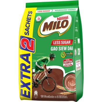 Nestle Milo Instant Chocolate Malt Gao Siew Dai 15 x 33g