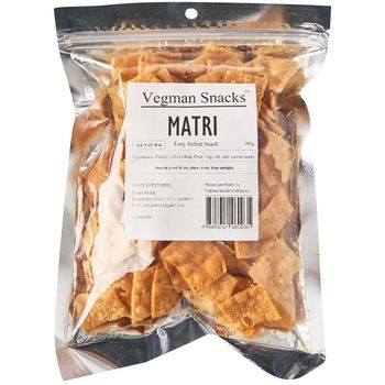 Vegman Snacks Matri 200g
