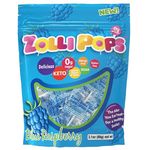 Zolli Candy - Zolli Pops, Sugar Free Blue Raspberry