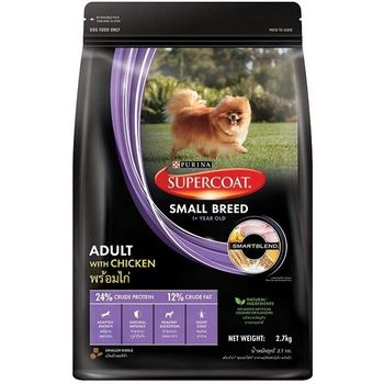 Purina Supercoat Adult Small Breed Dog Food Chicken 2.7kg