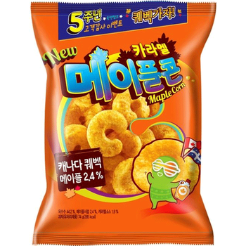 Crown Caramel Corn Maple Chips 74g