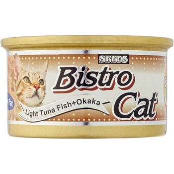 Bistro Cat Canned Food Light Tuna Fish And Okaka 80g