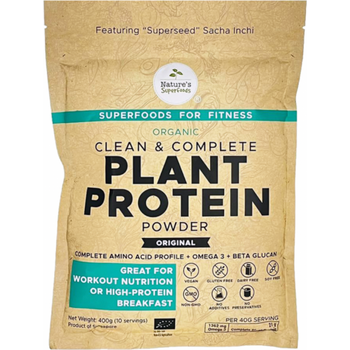 Nature's Superfoods Organic Plant Protein Original 400g