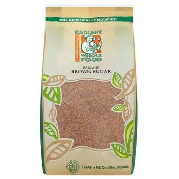 Radiant Organic Brown Sugar Demerara 1kg