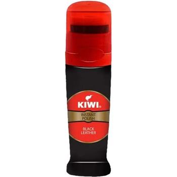 Kiwi Instant Polish Black Leather 75ml