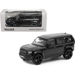 Tarmac Works Land Rover Defender 110 Black Metallic 1/64 Diecast Car