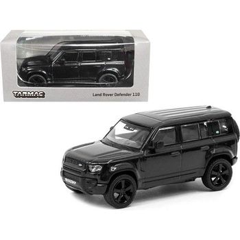 Tarmac Works Land Rover Defender 110 Black Metallic 1/64 Diecast Car