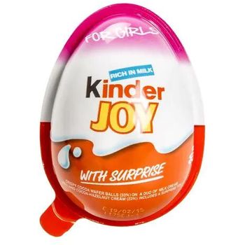 Kinder Joy Choco Egg For Girl 20g
