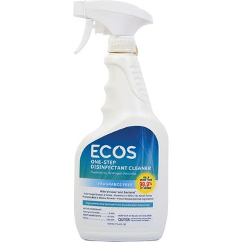 Earth Friendly Ecos One Step Disinfectant Spray 709ml