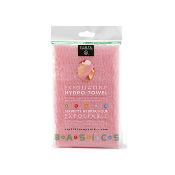Earth Therapeutics Towel Hydro Exfoliating Pink