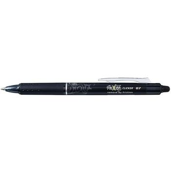 Pilot FriXion Clicker Erasable Retractable Pen Fine 0.7mm Black Each