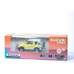 BM Creations Suzuki Jimny JA11 Yellow RHD Diecast Car