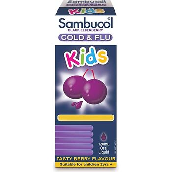 Sambucol Kids Cold And Flu Liquid 120ml