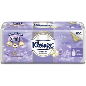 Kleenex Ultra Soft Aroma Clean with Floral Scent 20pcs