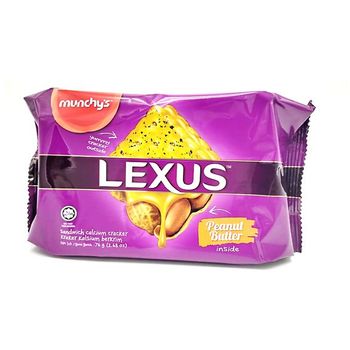 Munchy's Lexus Peanut Butter Sandwich 76g