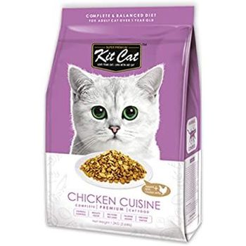 Kit Cat Chicken Cuisine Premium Dry Cat Food 1.2kg
