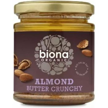 Biona Organic Almond Butter Crunchy 170g