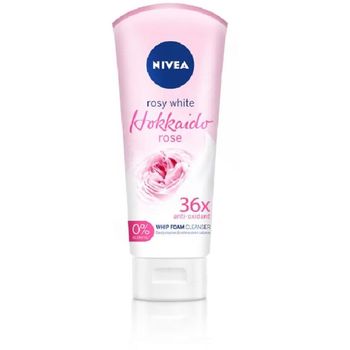Nivea Rosy White Hokkaido Rose Whip Foam 100ml