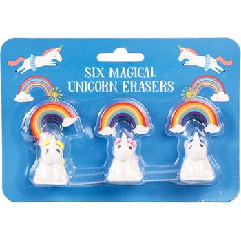 Rex London Rubber From Erase Rainbow Unicorn 6pz