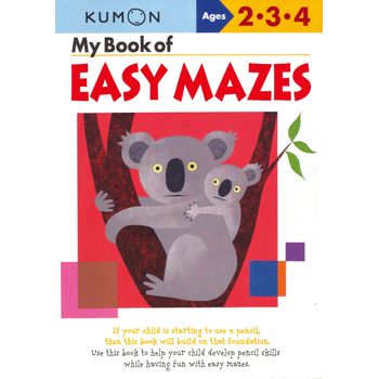 Kumon My Book Of Easy Mazes