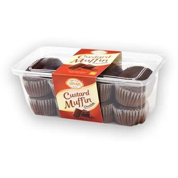 Sinar Custard Muffin Chocolate 220g