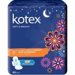 Kotex Soft Smooth Overnight Wing 28Cm 20 Sachet