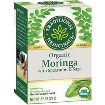 Traditional Medicinals Herb Teaog2mrngasprms 16 Bag pack Of 6