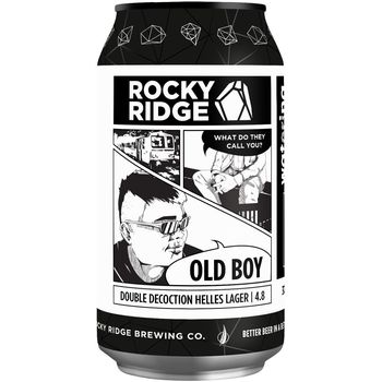 Rocky Ridge Old Boy Helles Lager 375ml
