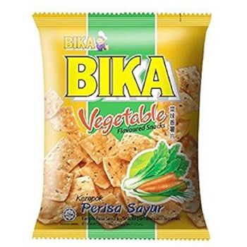 Bika Vegetable Crackers Snacks Flavoured 70g
