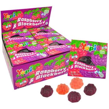 Yupi Raspberry Blackberry 24g