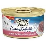 Purina Fancy Feast Creamy Delights Salmon Feast With A Touch Of Real Milk 90g