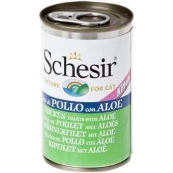 Schesir Canned Kitten Chicken Plus Aloe 140g