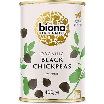 Biona Organic Black Chick Peas 400g