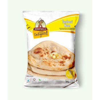 Bombaywalla Frozen Tandoori Naan 400g