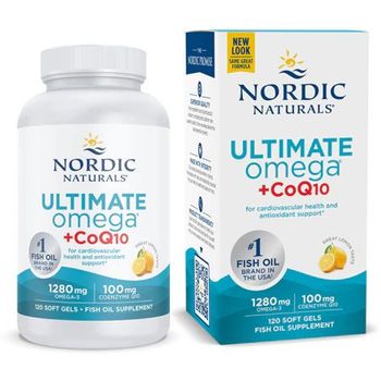 Nordic Naturals - Omega 3, Ultimate Omega + CoQ10