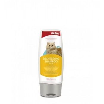 Bioline Deshedding Shampoo For Cat 200g